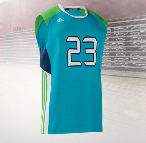volleyball sublimation jersey sleeveless