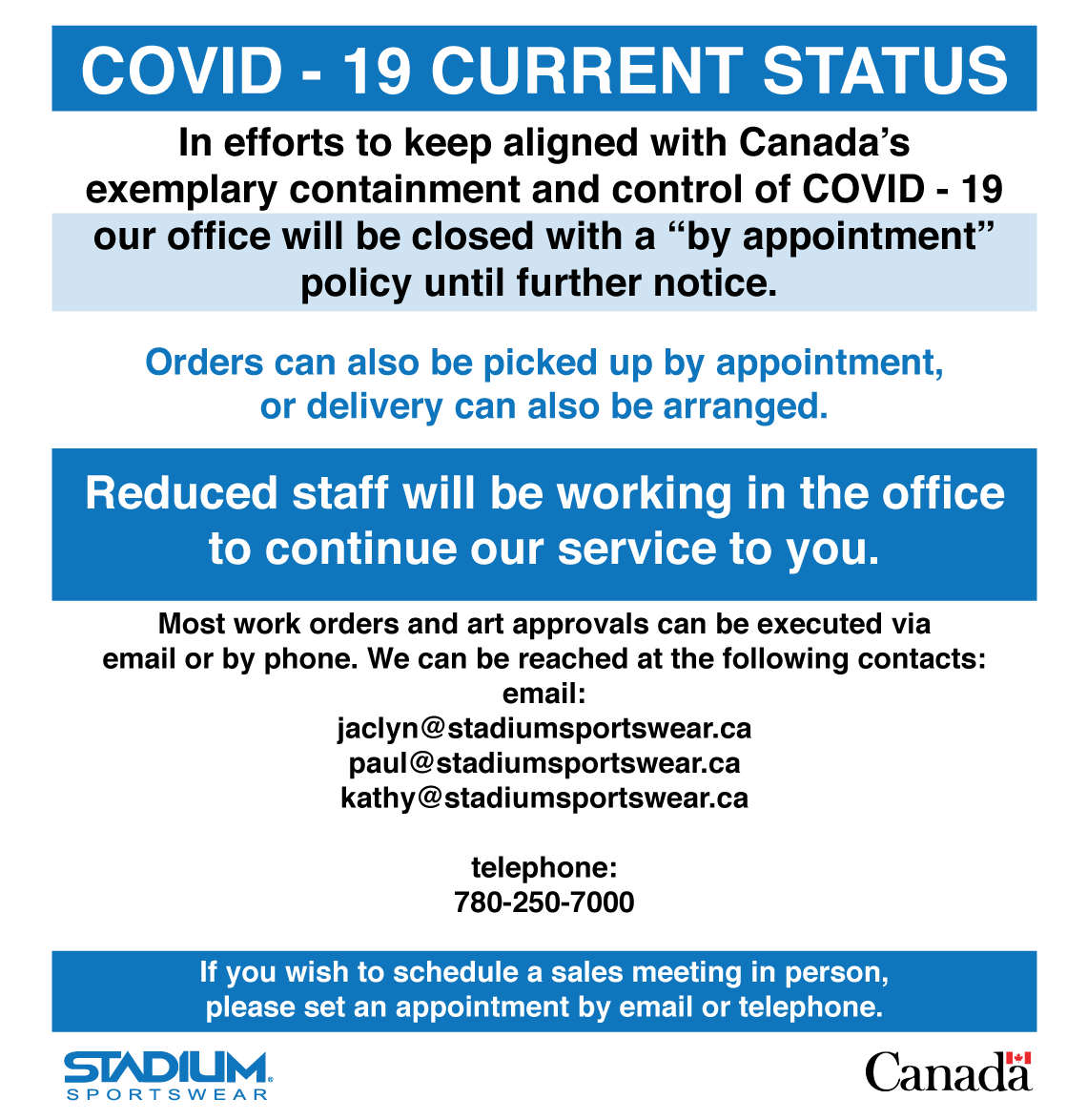 covid-19 Update